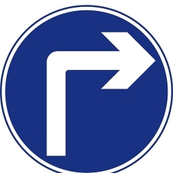 turn right